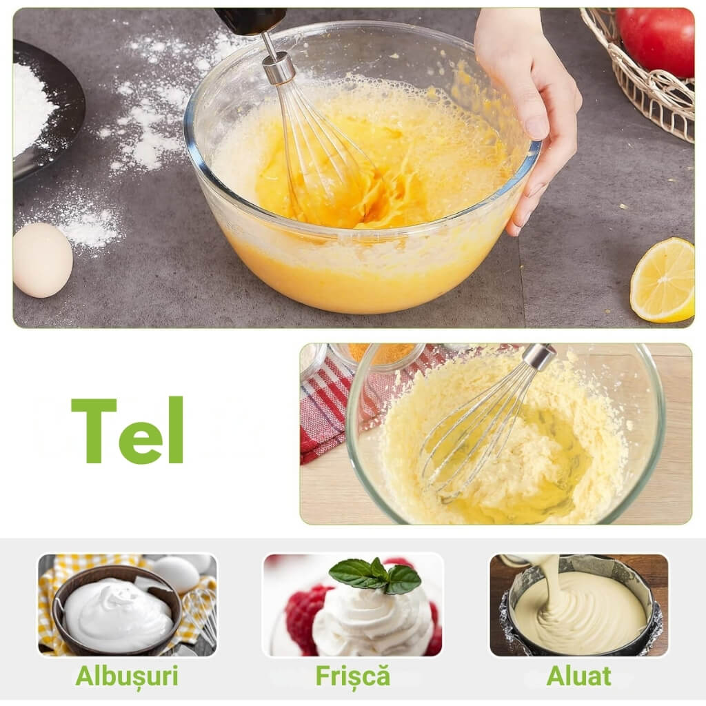 Blender Vertical Multifuncțional Royalty Line® 800W, 3 în 1