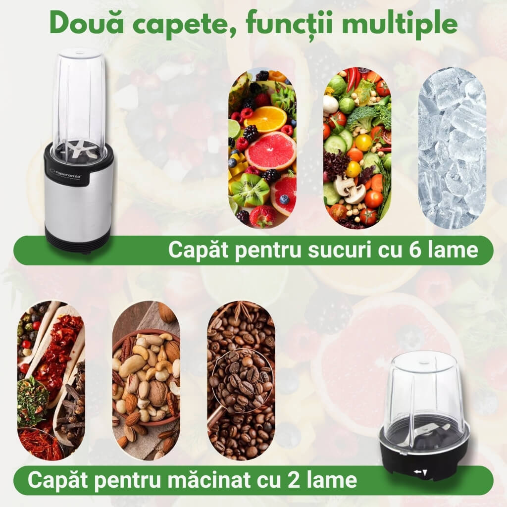 Blender Multifuncțional 9 în 1, 900W