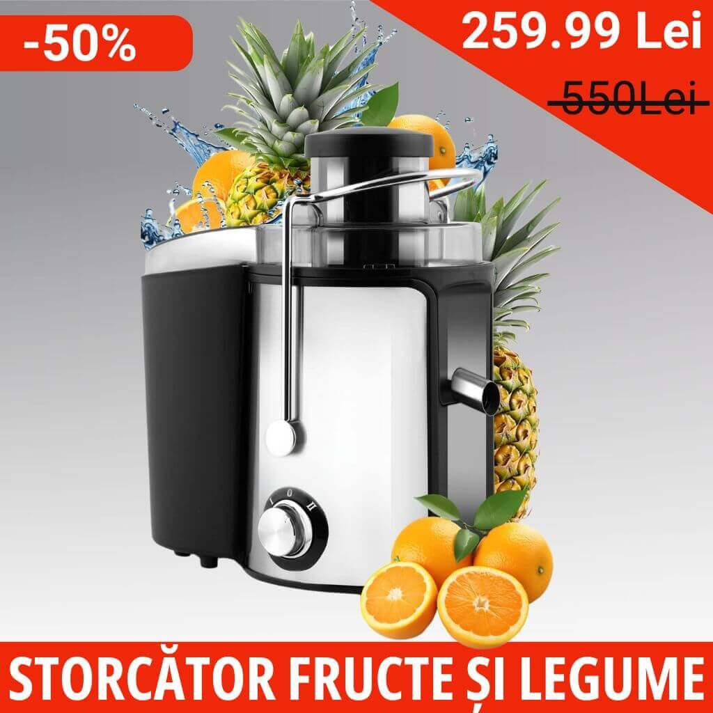 Storcător Automat de Fructe și Legume 500W