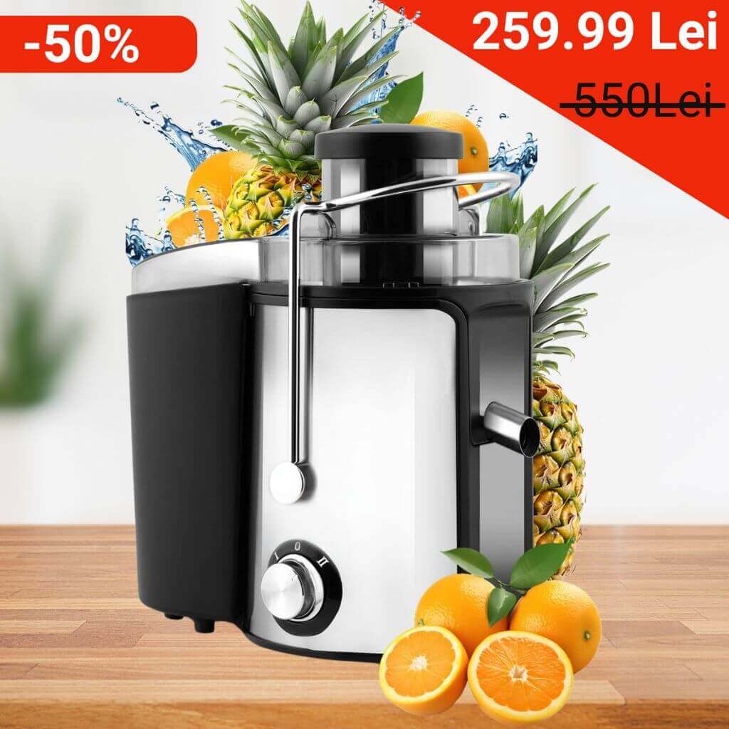Storcător Automat de Fructe și Legume 500W