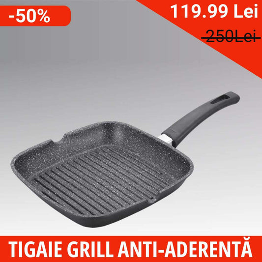 Tigaie Grill Antiaderenta Royalty Line® 28cm