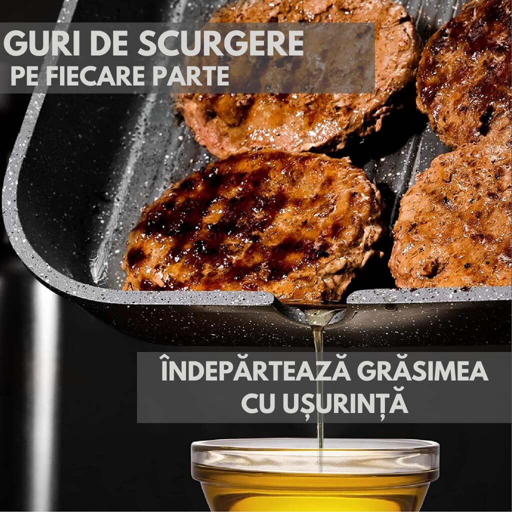 Tigaie Grill Antiaderenta Royalty Line® 28cm